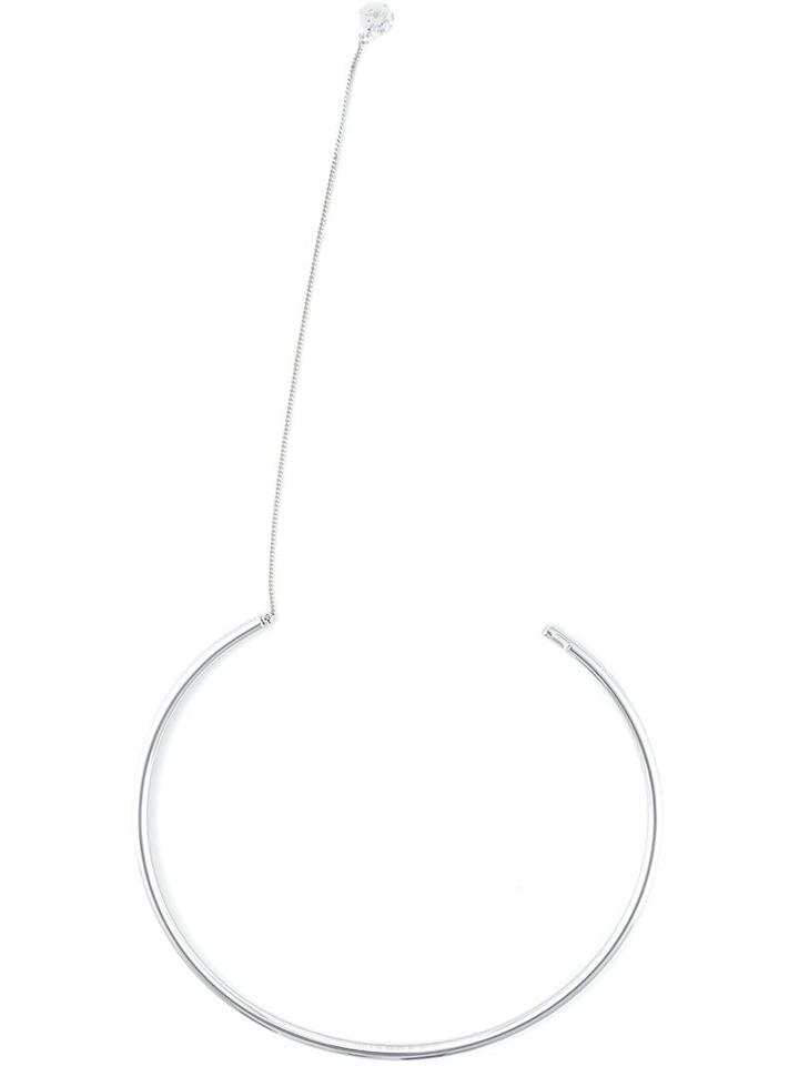 Maison Margiela Banded Necklace, Women's, Metallic