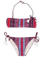 Mc2 Saint Barth Teen Tisha Bikini Set - Red