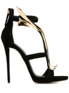 Giuseppe Zanotti Design Diva Sandals, Women's, Size: 40, Black, Leather