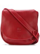 Il Bisonte Small Saddle Bag - Red
