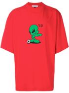 Gosha Rubchinskiy Alien Print T-shirt - Red