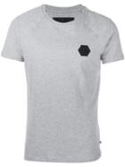 Philipp Plein 'safe' T-shirt, Men's, Size: Medium, Grey, Cotton