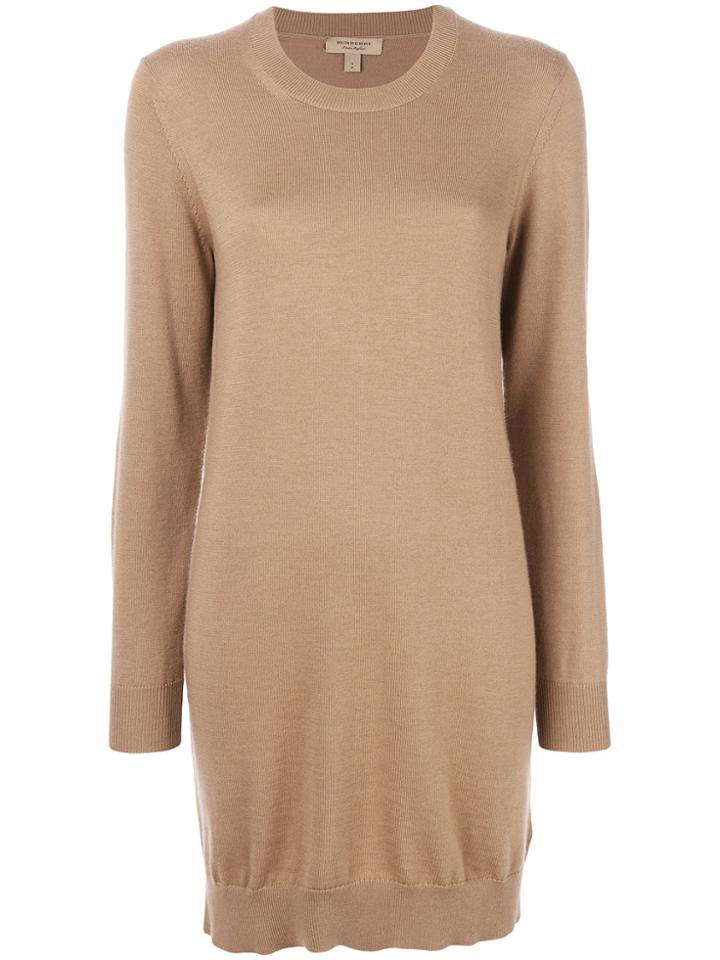 Burberry Knitted Dress - Nude & Neutrals