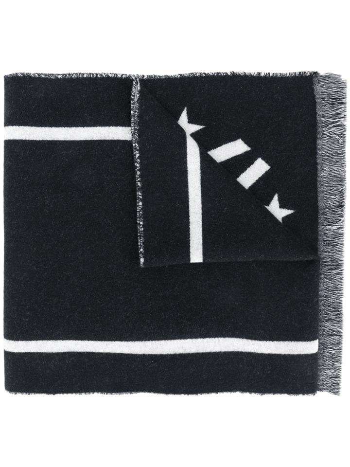 Givenchy 17 Pattern Scarf - Black