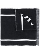 Givenchy 17 Pattern Scarf - Black