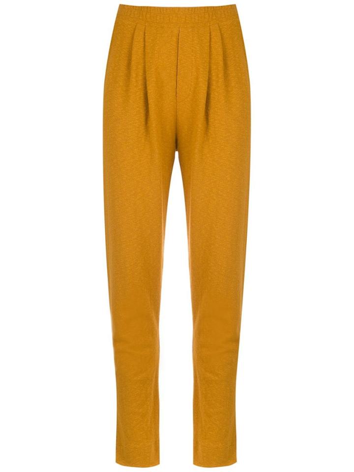 Osklen Pleated Pants - Yellow