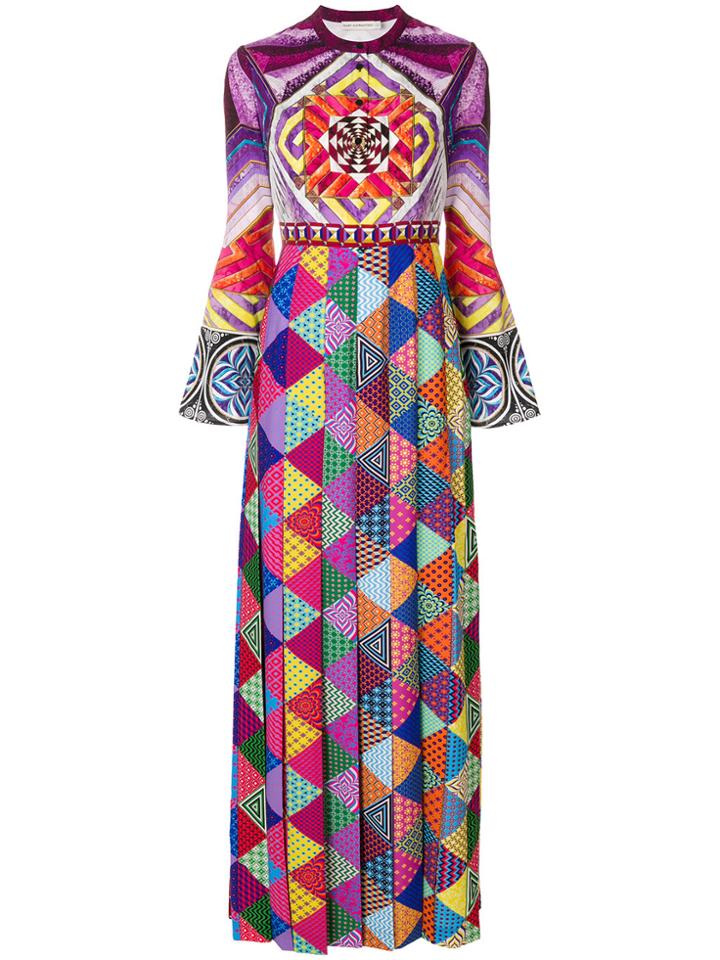 Mary Katrantzou Geometric Print Maxi Dress - Multicolour