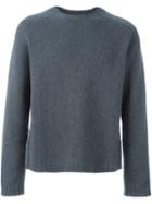 Marni Crew Neck Jumper, Men's, Size: 50, Grey, Polyamide/alpaca/virgin Wool