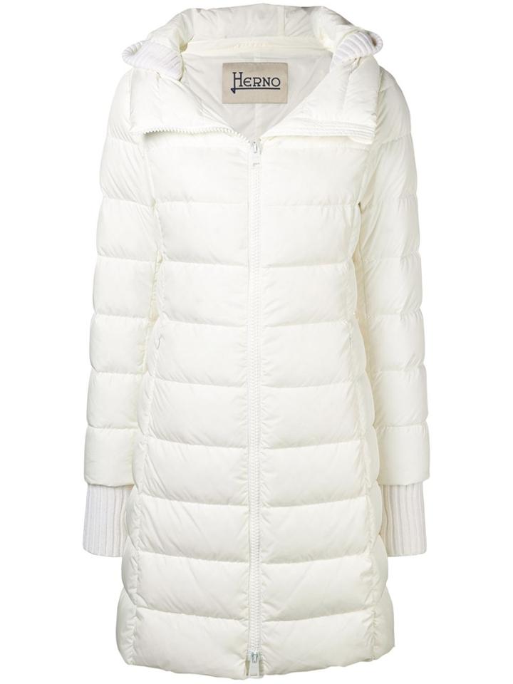 Herno Glove Insert Padded Jacket - White
