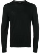 Ermenegildo Zegna Crew Neck Jumper - Black