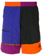 The North Face Colour Block Track Shorts - Blue