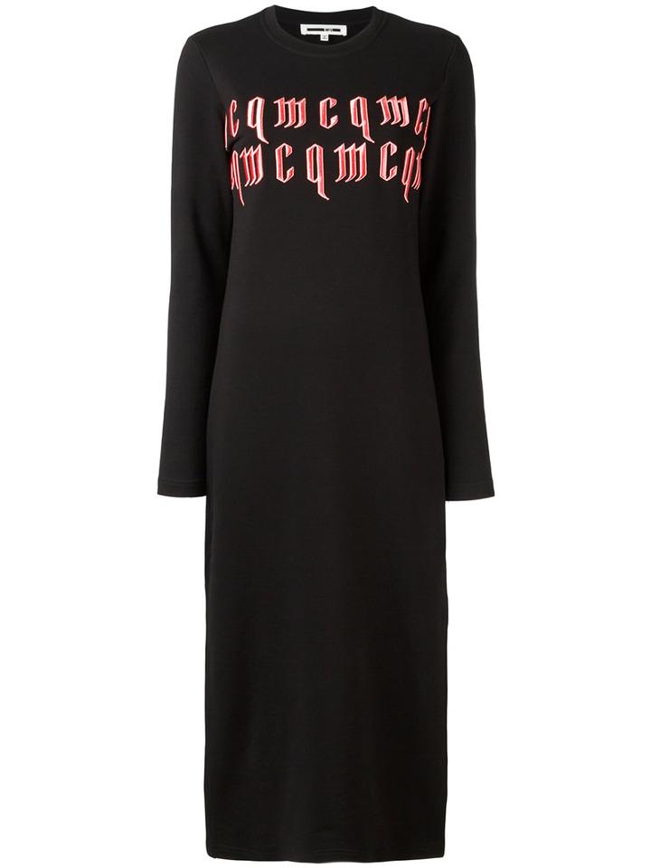 Mcq Alexander Mcqueen - Black Dress - Women - Cotton - Xs, Women's, Cotton