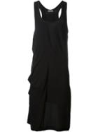 Yohji Yamamoto Oversized Vest, Men's, Size: 3, Black, Cotton/silk