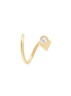 Maria Black 'la Verne' Twirl Diamond Earring - Metallic