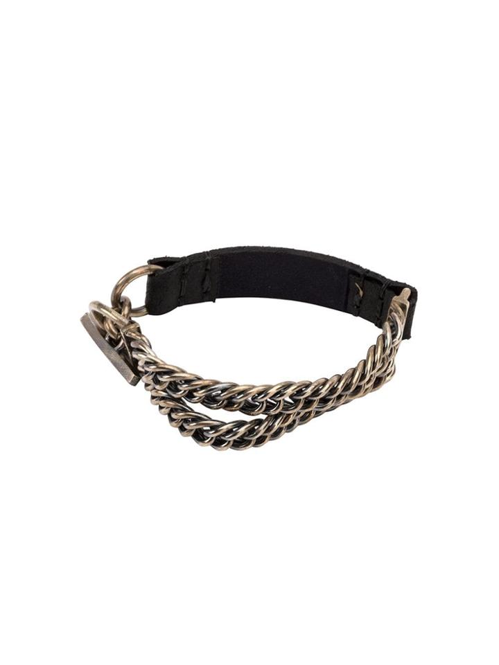 Tobias Wistisen Chain-link Bracelet - Black
