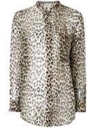 Forte Forte Leopard Print Shirt - Brown