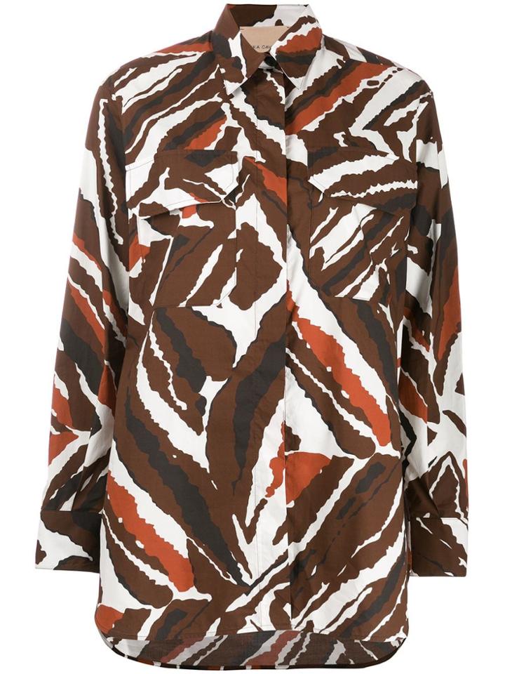 Erika Cavallini Safari Shirt - Brown