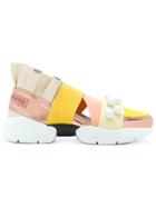 Emilio Pucci Multi-strap Sneakers - Yellow & Orange
