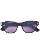 Tom Ford Eyewear Square-frame Sunglasses - Brown