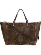 Valentino Garavani Studded Reversible Trapeze Tote