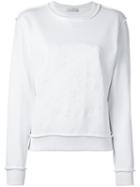 J.w.anderson Dancing Wolf Sweatshirt, Women's, Size: Medium, White, Cotton