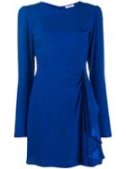 P.a.r.o.s.h. Ruffled Mini Dress - Blue