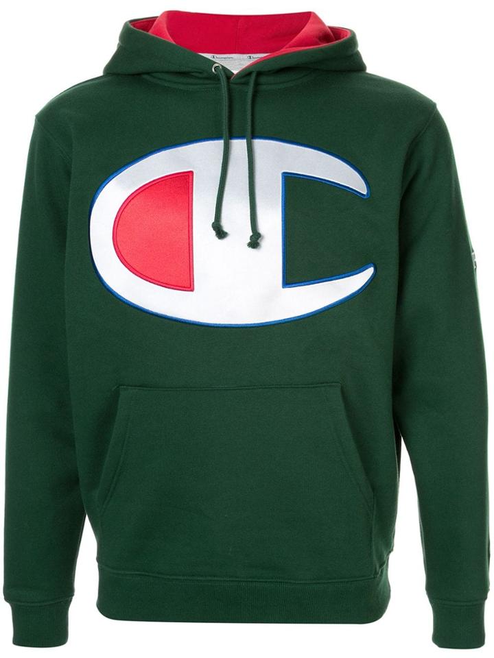 Supreme Logo Hoodie - Green
