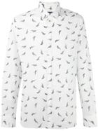 Lanvin Shark Print Shirt - White