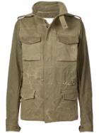 Readymade Distressed Military Jacket - Green
