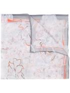 Jimmy Choo - Lightweight Scarf - Women - Silk/cotton/polyester - One Size, Silk/cotton/polyester