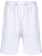 Gcds Side Logo Stripe Track Shorts - White