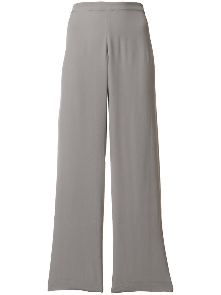 Erika Cavallini Straight Cropped Trousers - Grey