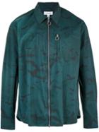 Soulland - Camouflage Zip Jacket - Men - Polyamide - S, Green, Polyamide