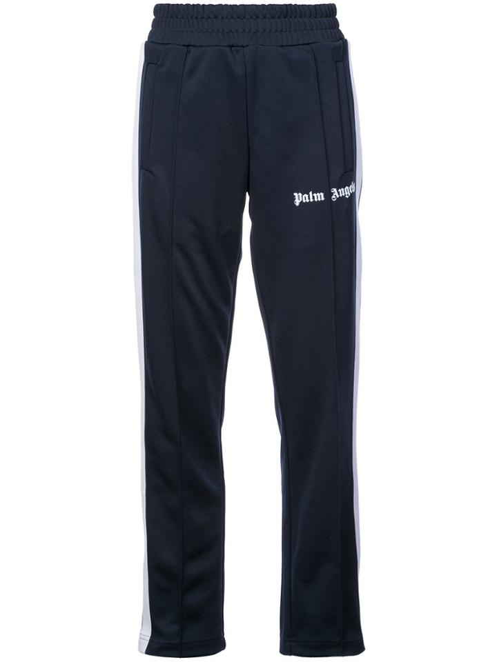 Palm Angels Side Striped Track Trousers - Black