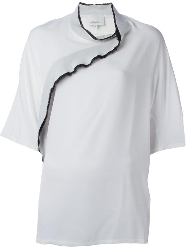 3.1 Phillip Lim Frayed Edge Blouse