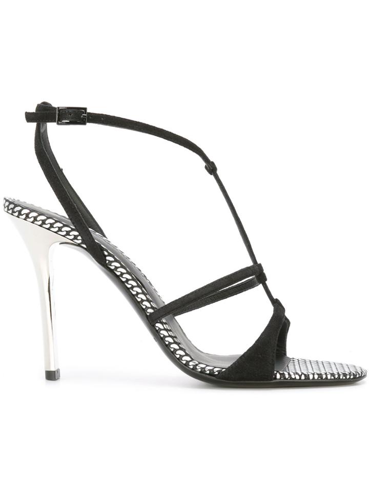 Emporio Armani Stiletto Sandals - Black