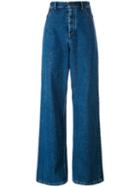 Y / Project - Wide-leg Jeans - Women - Cotton - S, Blue, Cotton