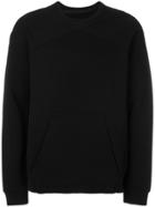Julius Muff Pocket Sweatshirt - Black
