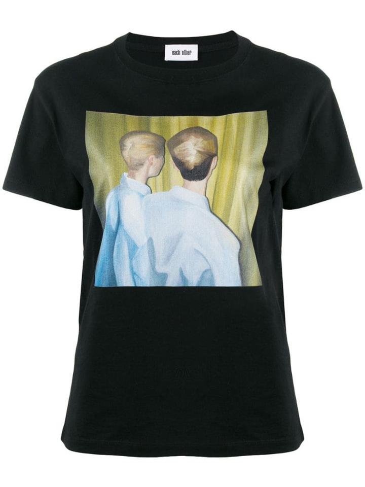 Each X Other X Amanda Wall Charity T-shirt - Black