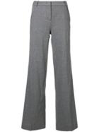 Kiltie Straight Leg Trousers - Grey