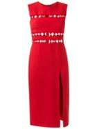 Reinaldo Lourenço - Shift Dress - Women - Acetate - 42, Red, Acetate