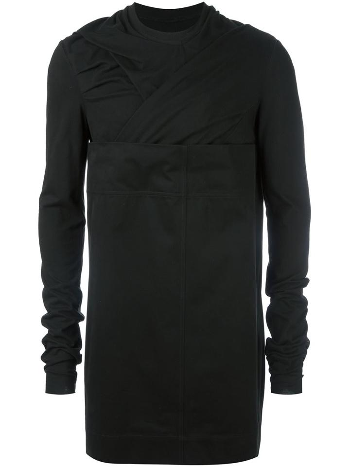 Rick Owens Draped Top Sweatshirt