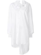 Junya Watanabe Comme Des Garçons Asymmetric Shirt Dress - White