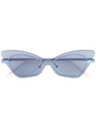 Karen Walker Mrs Brill Sunglasses - Blue