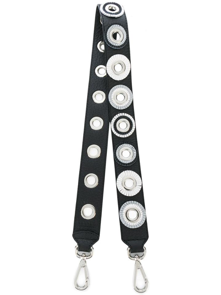 Orciani Eyelet Strap - Black