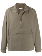 Pop Trading Company Kangaroo Pocket Lightweight Jacket - Green