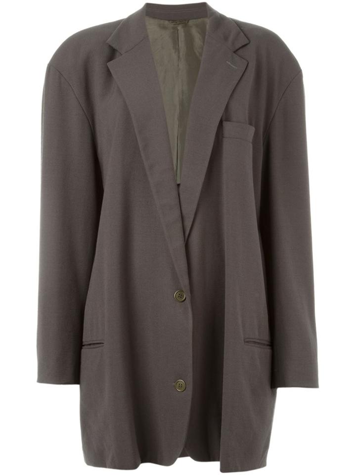 Romeo Gigli Vintage Oversized Jacket - Grey