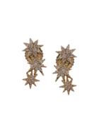 Zofia Day Starburst Crawler Earrings - Yellow
