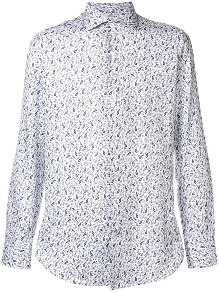 Etro Pattern Print Shirt - White