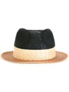 Etro Colour Block Panama Hat
